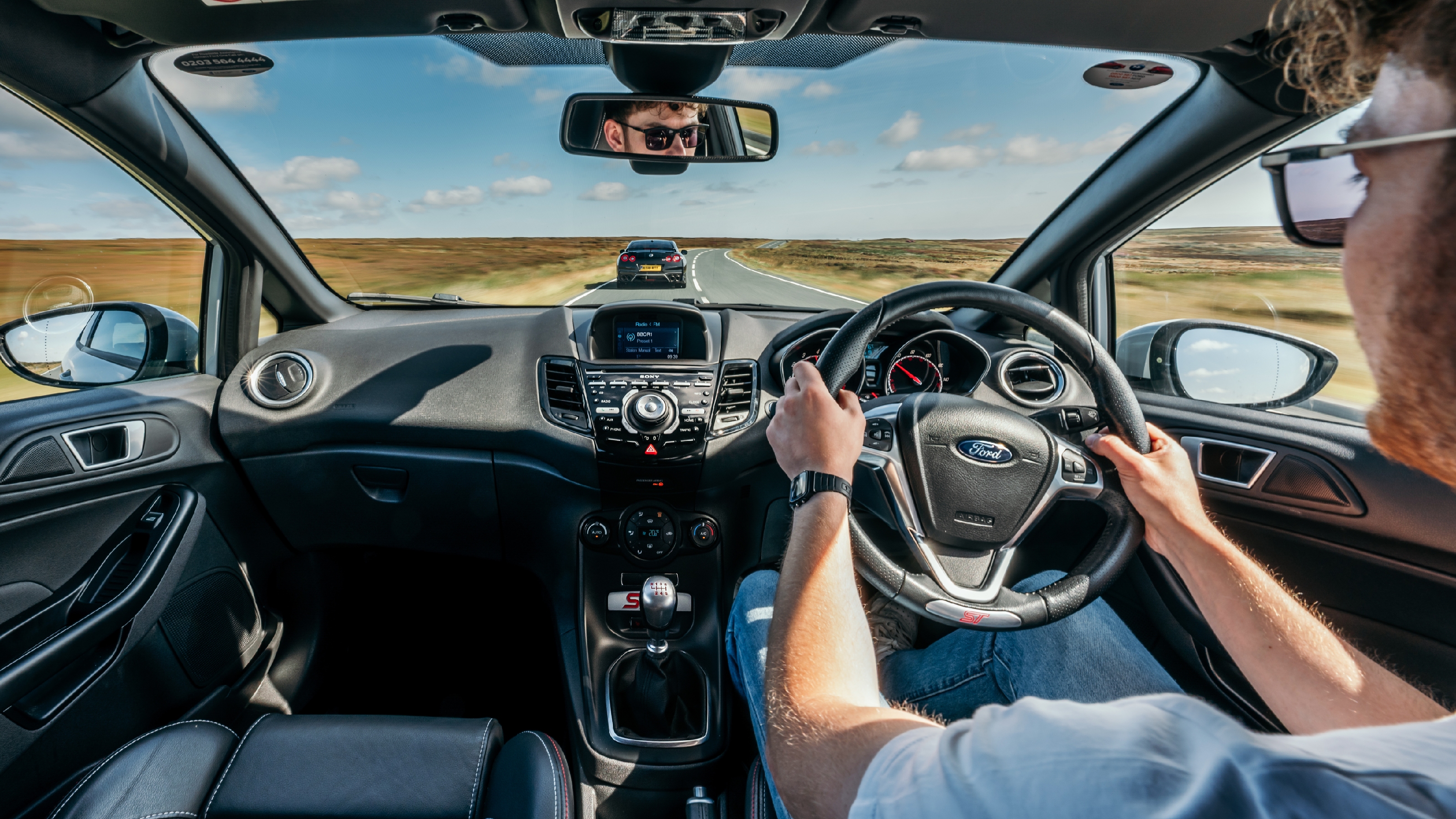 Ford Fiesta ST200 driving