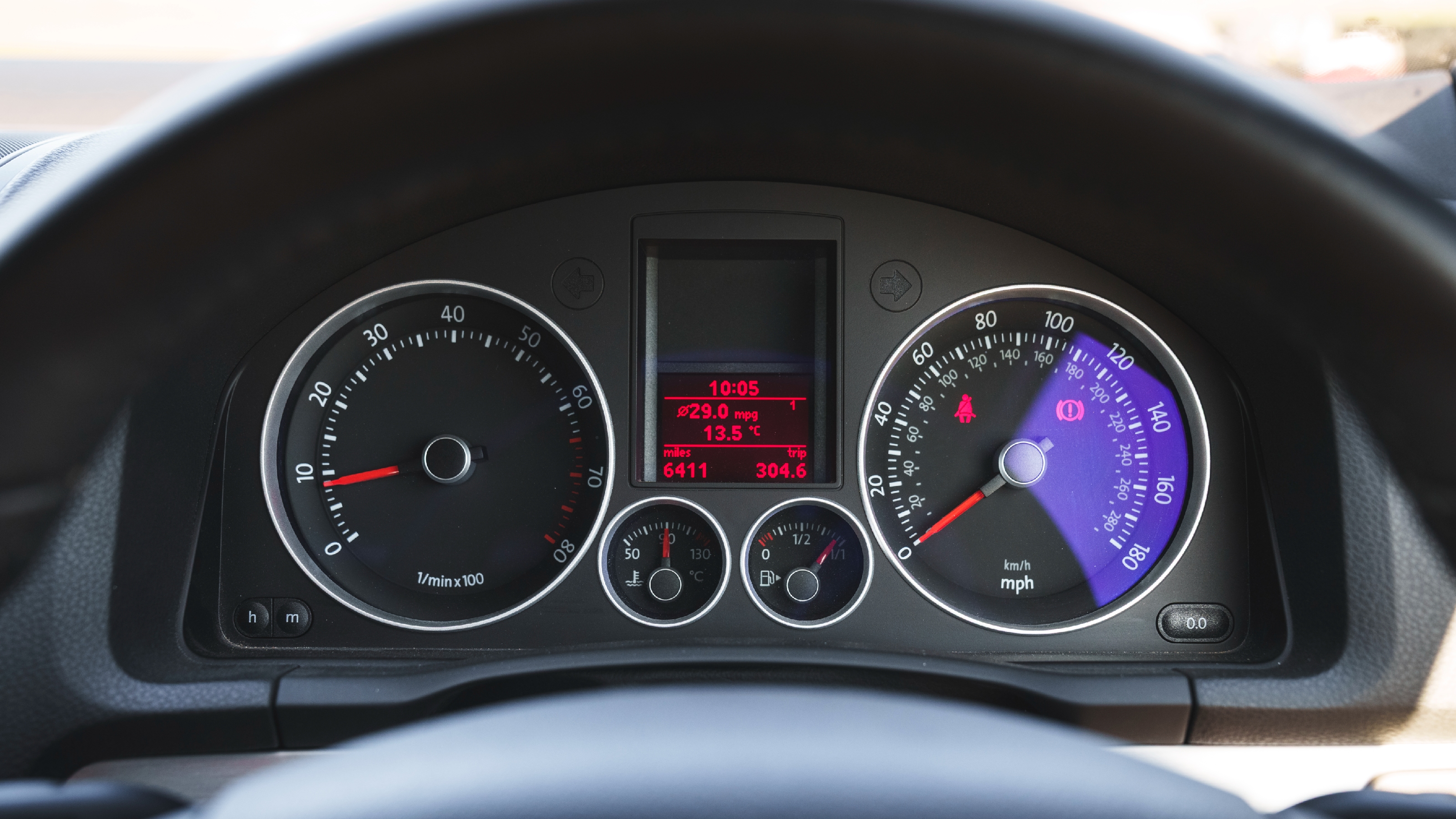 VW Golf GTI Mk5 interior details
