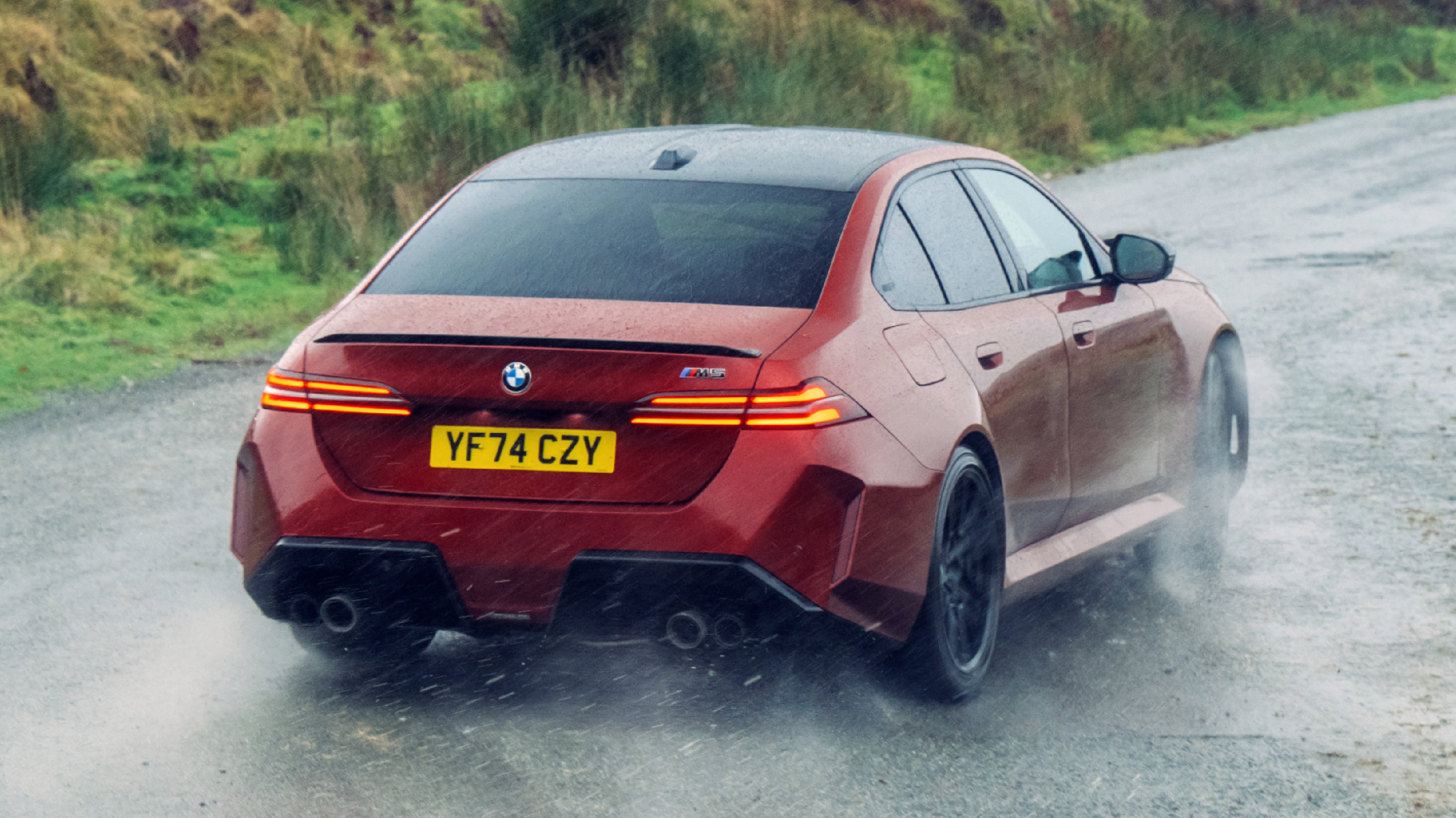 BMW M5 rear