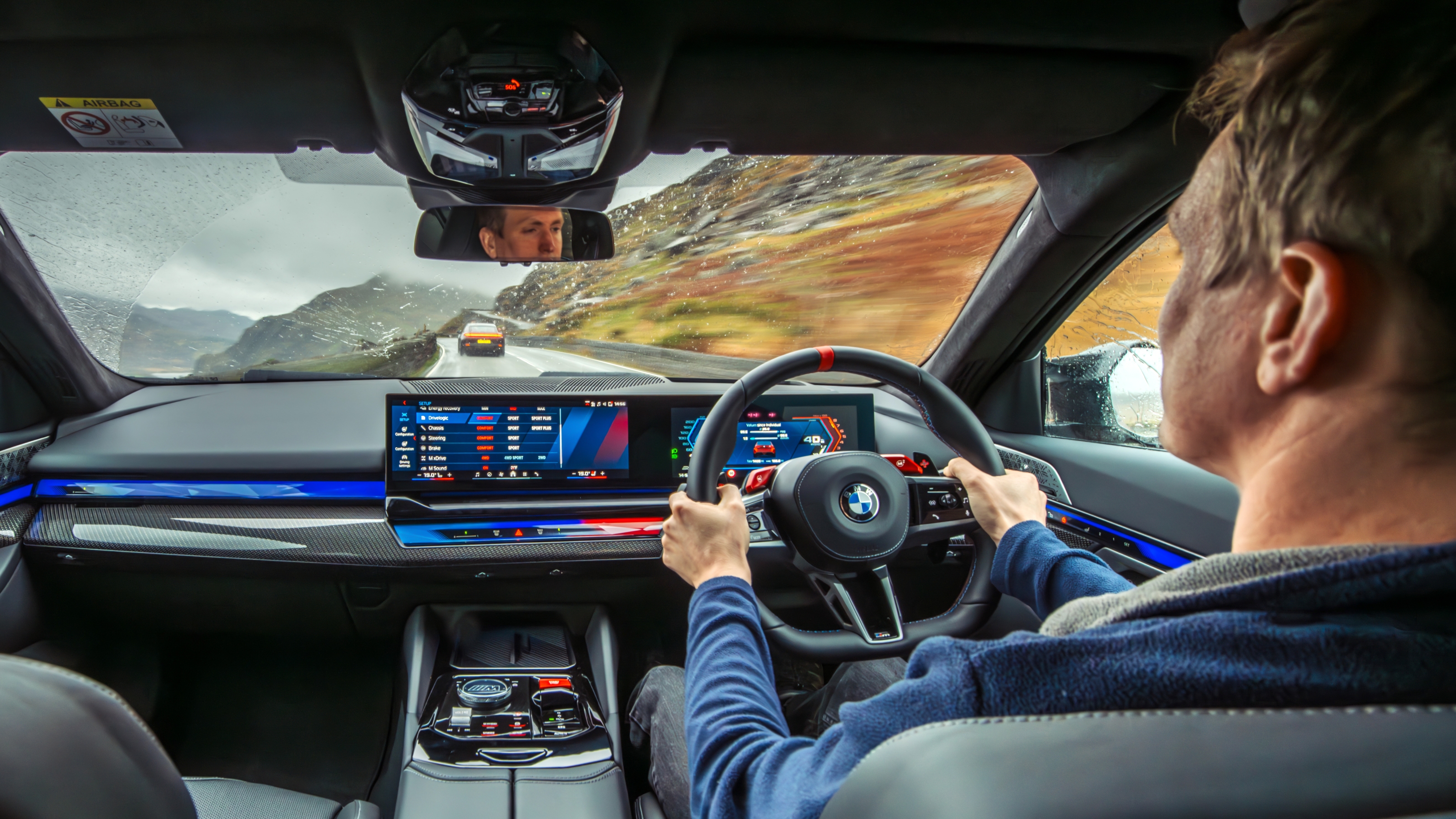 BMW M5 interior