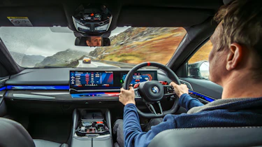 BMW M5 interior