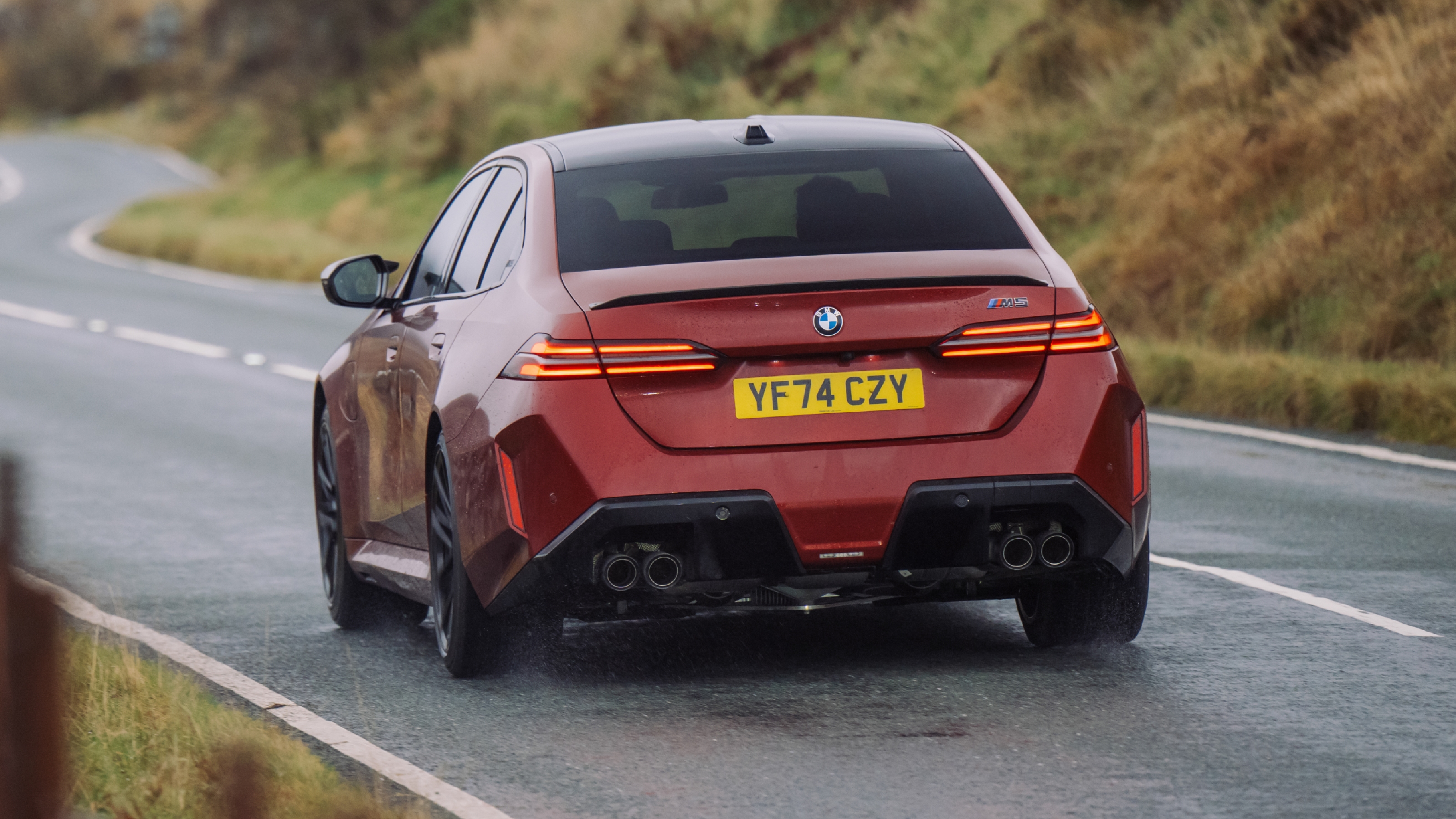 BMW M5 rear
