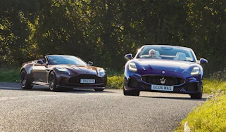 Aston Martin DB12 Volante v Maserati GranCabrio