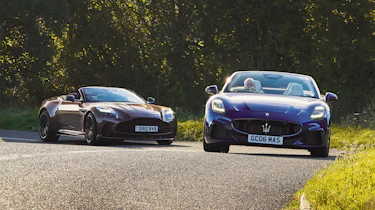 Aston Martin DB12 Volante v Maserati GranCabrio