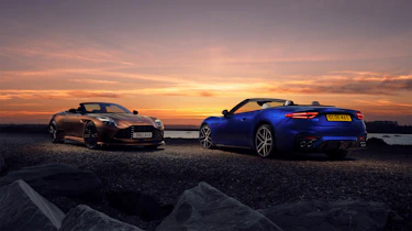 Aston Martin DB12 Volante v Maserati GranCabrio