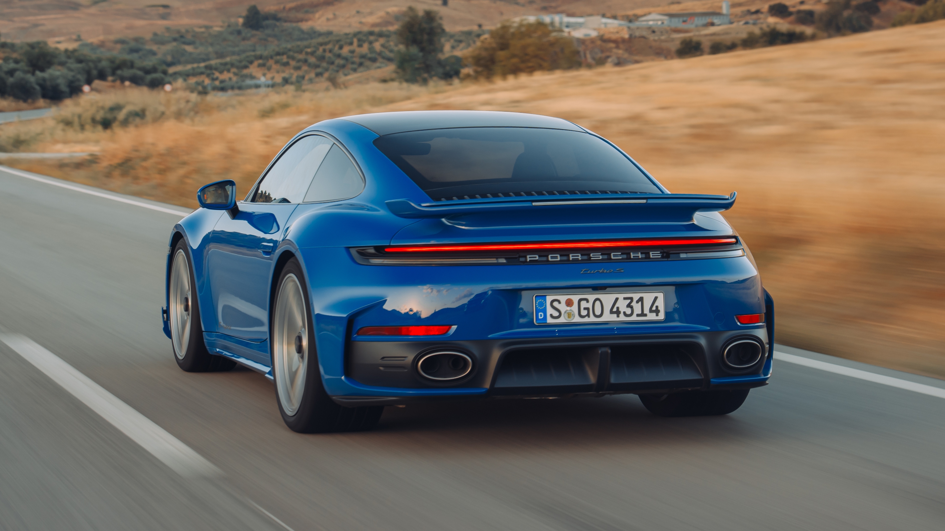 Porsche 911 Turbo S rear