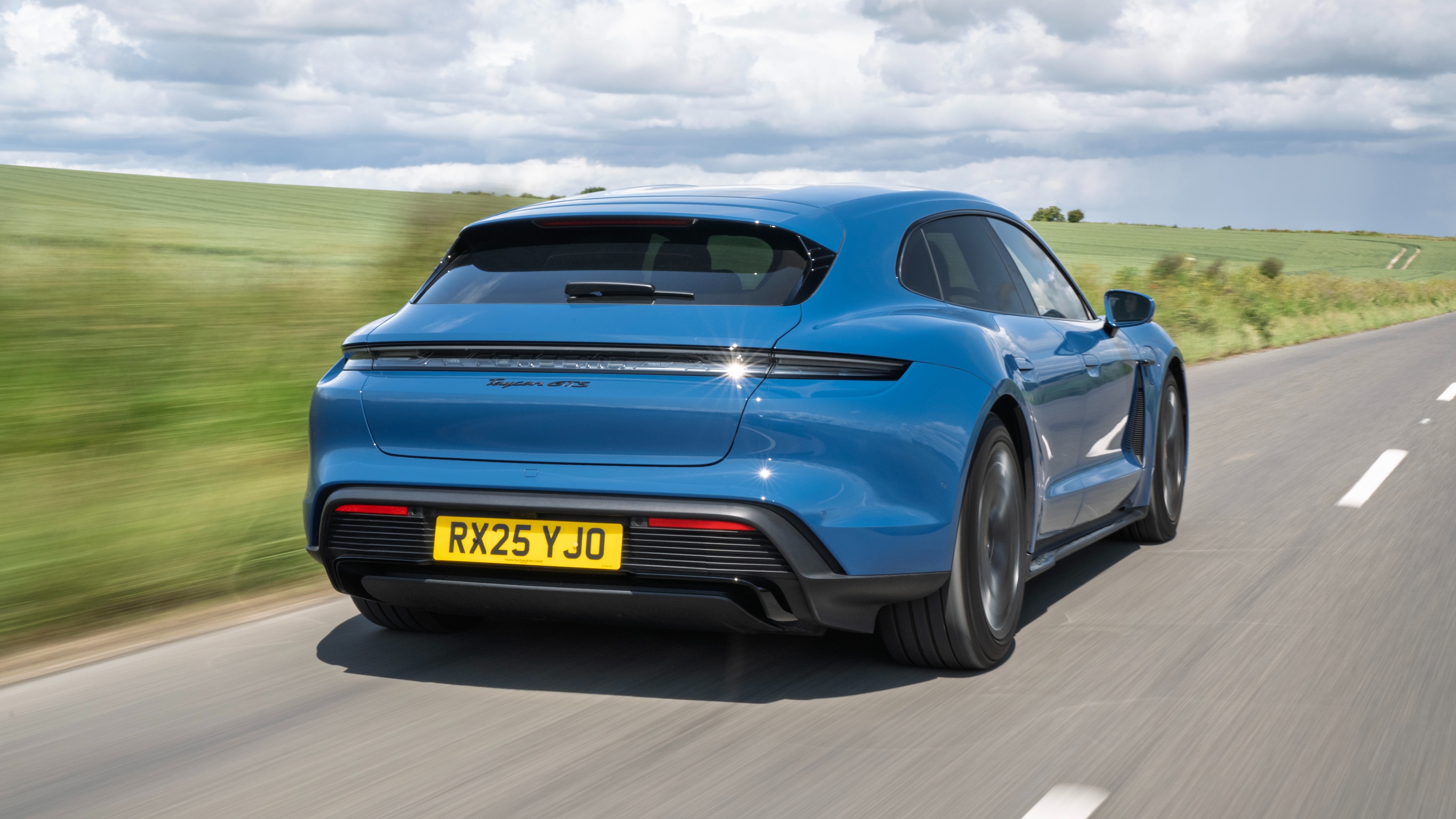 Porsche Taycan GTS rear