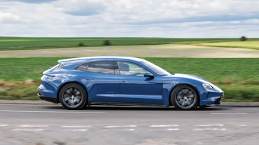 Porsche Taycan GTS side