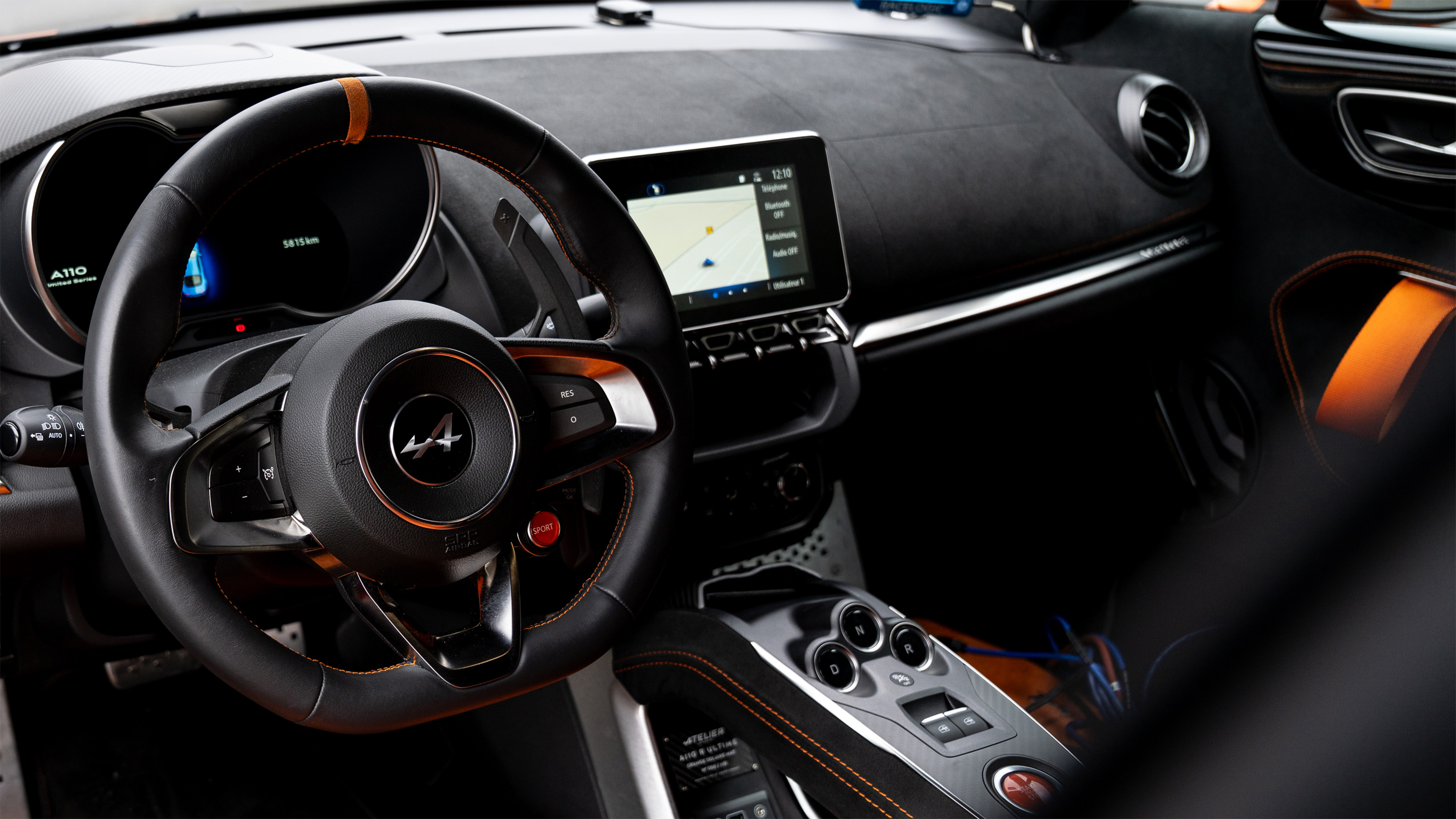 Alpine A110 R Ultime – interior