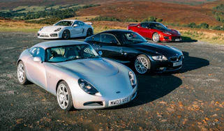 Six cylinder icons
