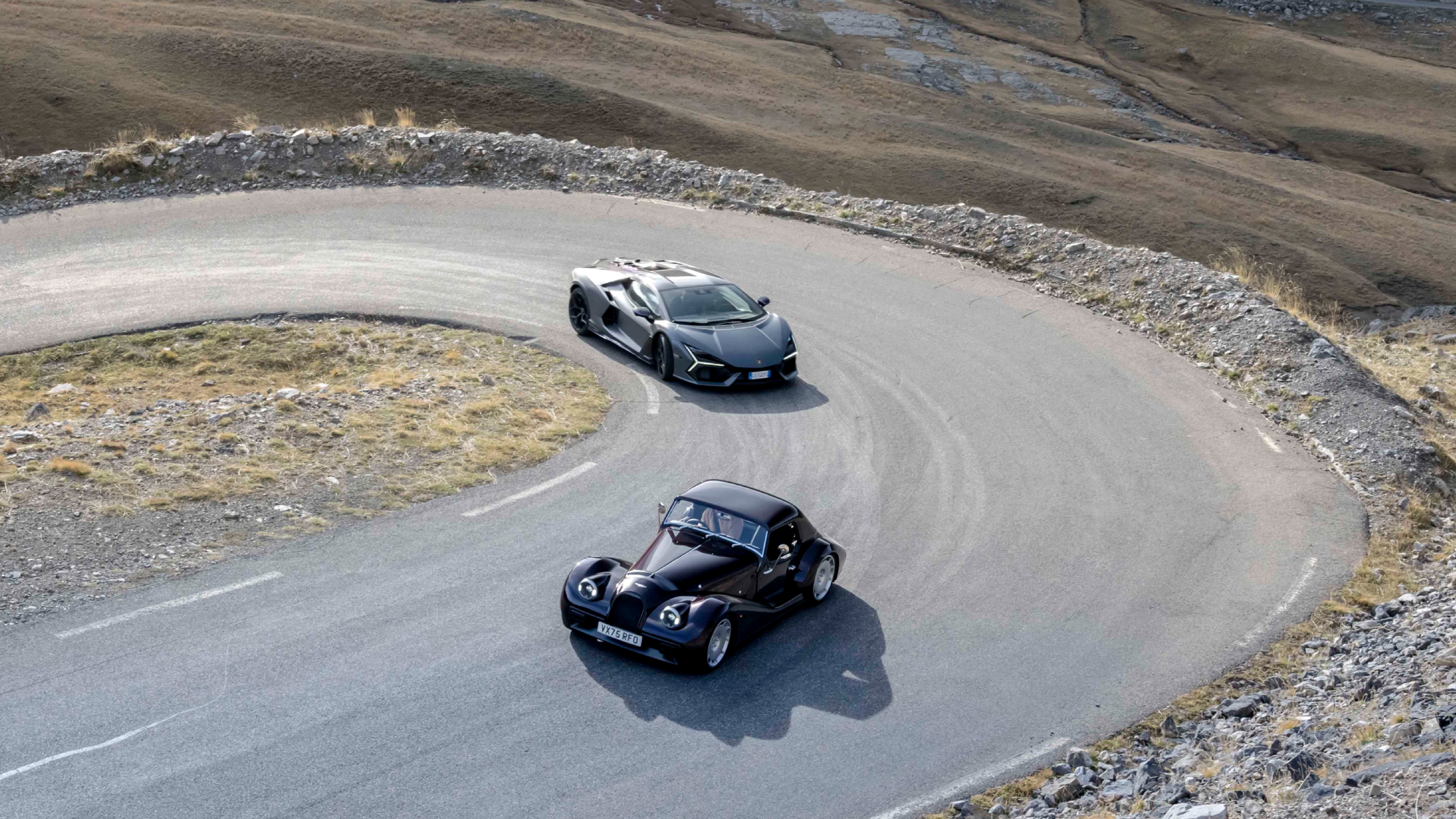 Lamborghini Revuelto and Morgan Supersport