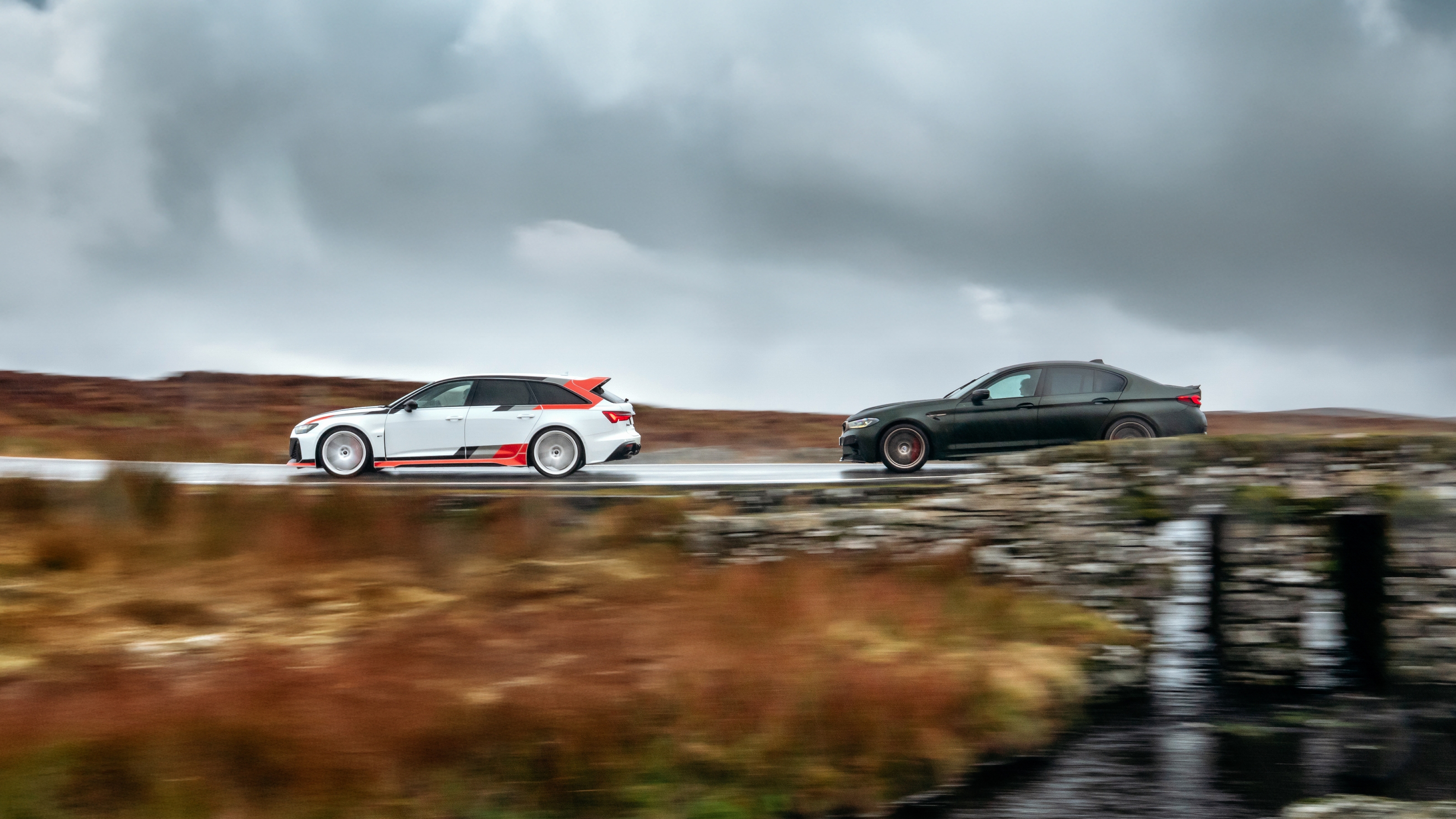 BMW M5 CS v Audi RS6 GT