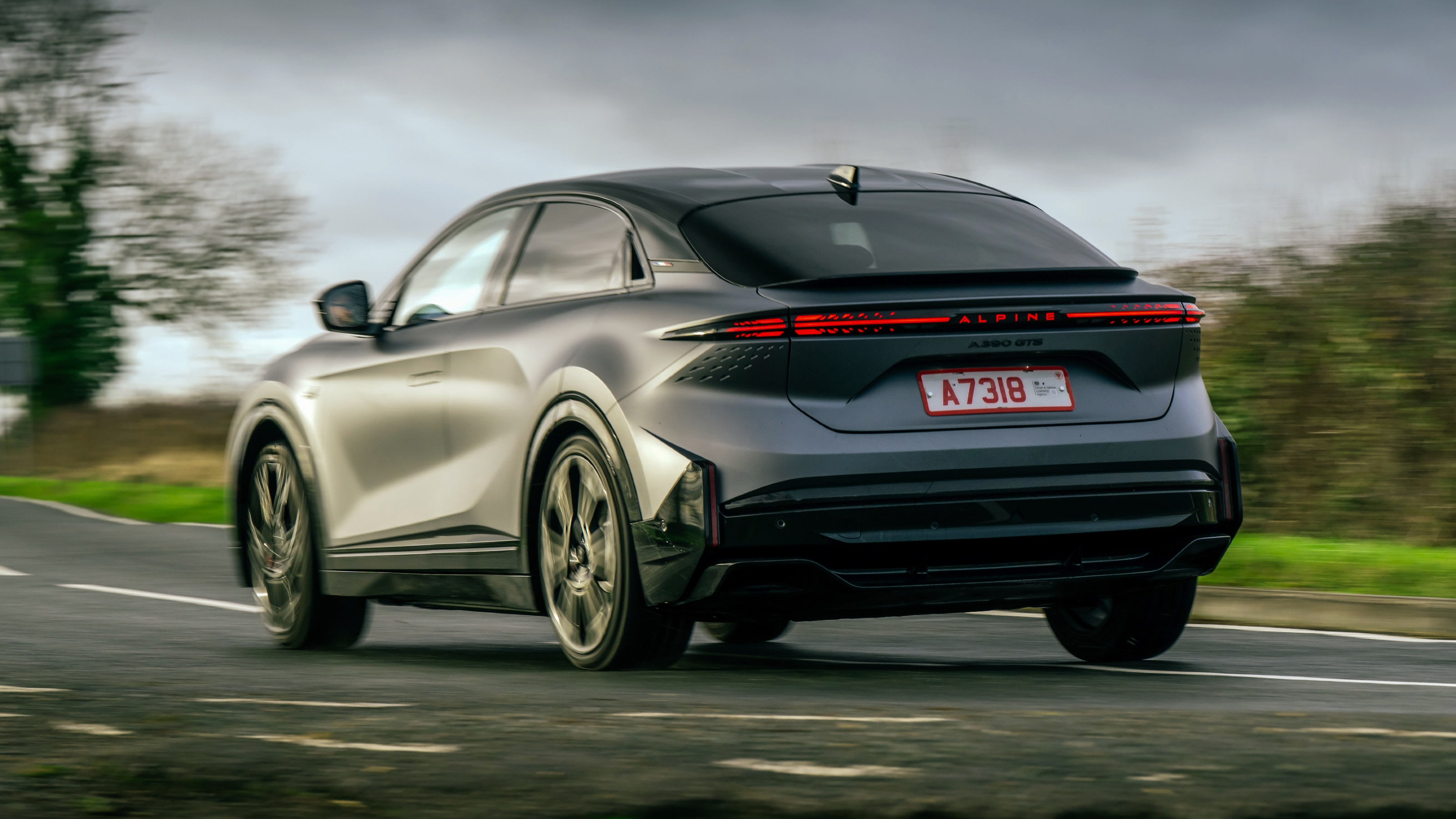 Alpine A390 rear