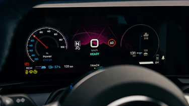 Alpine A390 driver's display
