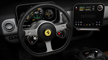 Ferrari Luce interior