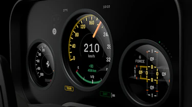 Ferrari Luce interior