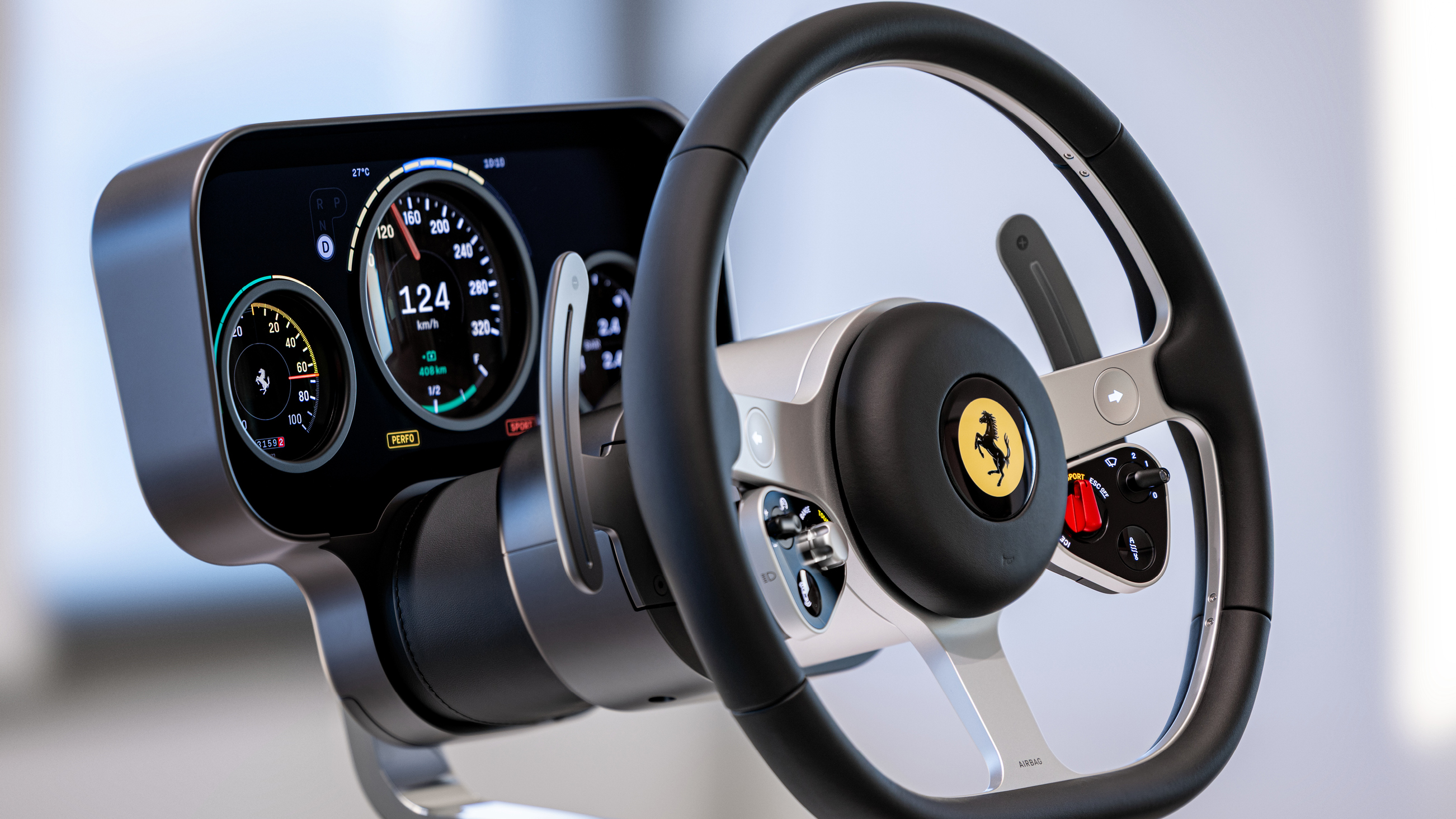 Ferrari Luce interior
