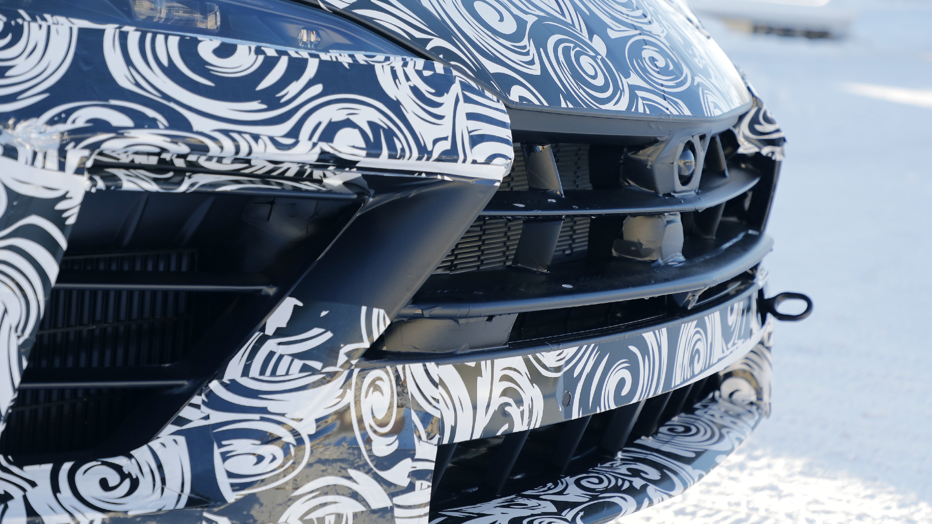 Lamborghini Urus SE Performante prototype vents
