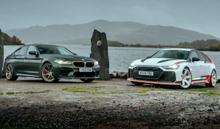 BMW M5 CS v Audi RS6 GT