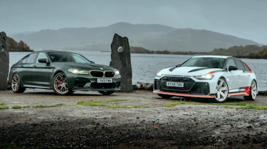 BMW M5 CS v Audi RS6 GT