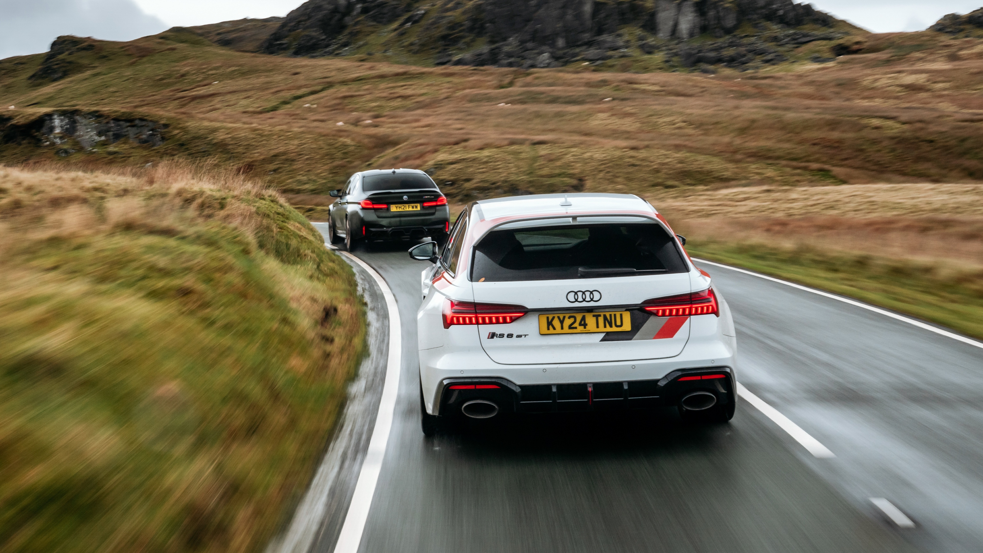 BMW M5 CS v Audi RS6 GT