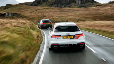 BMW M5 CS v Audi RS6 GT
