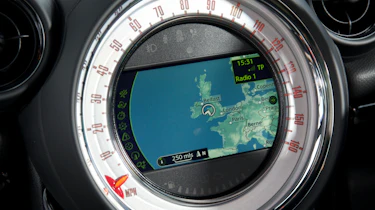 Mini Paceman interior details