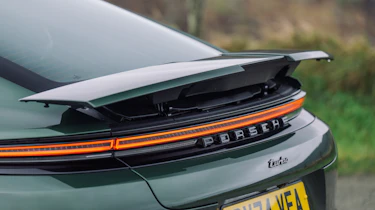 Porsche Panamera review spoiler