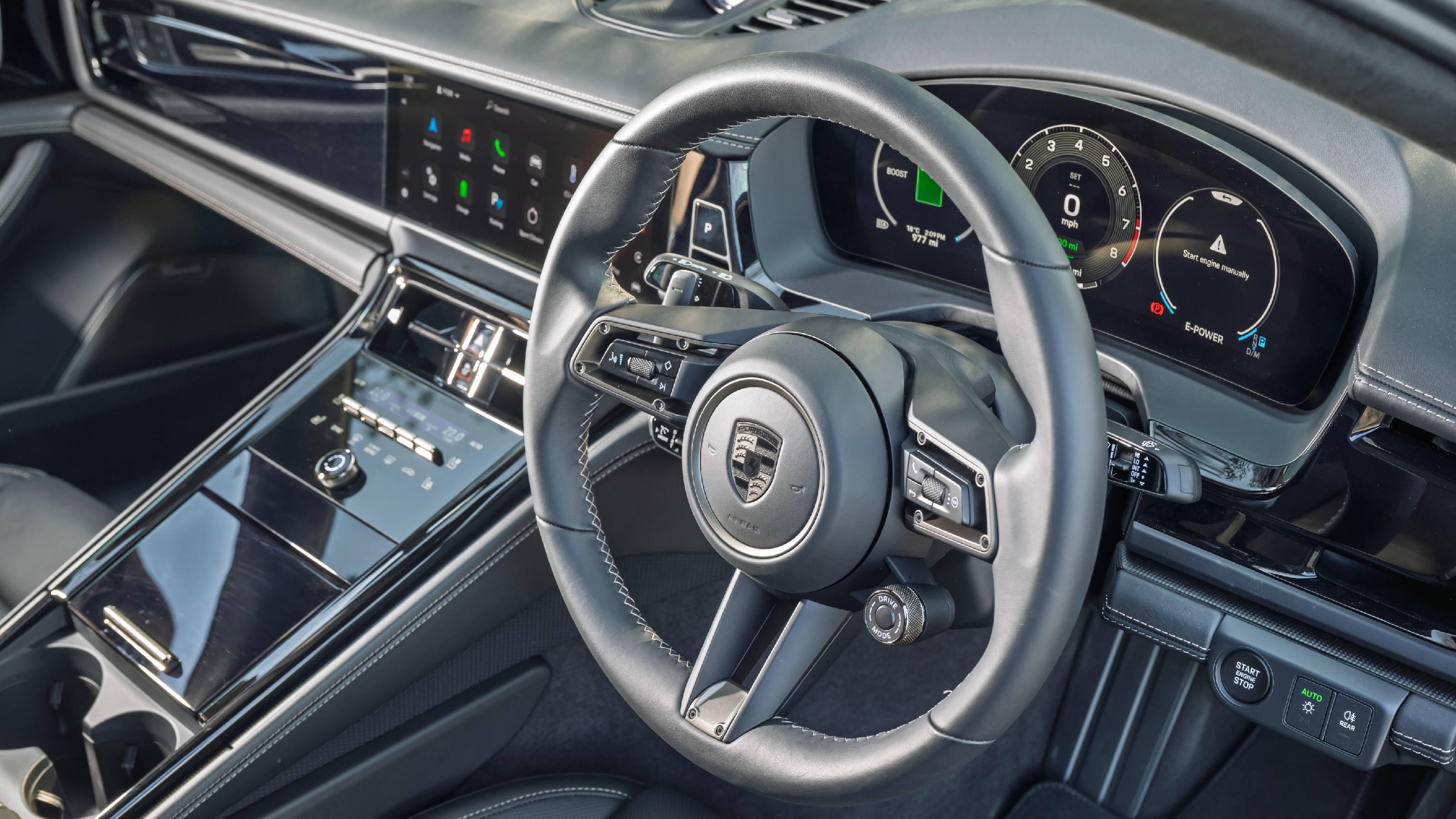 Porsche Panamera review interior