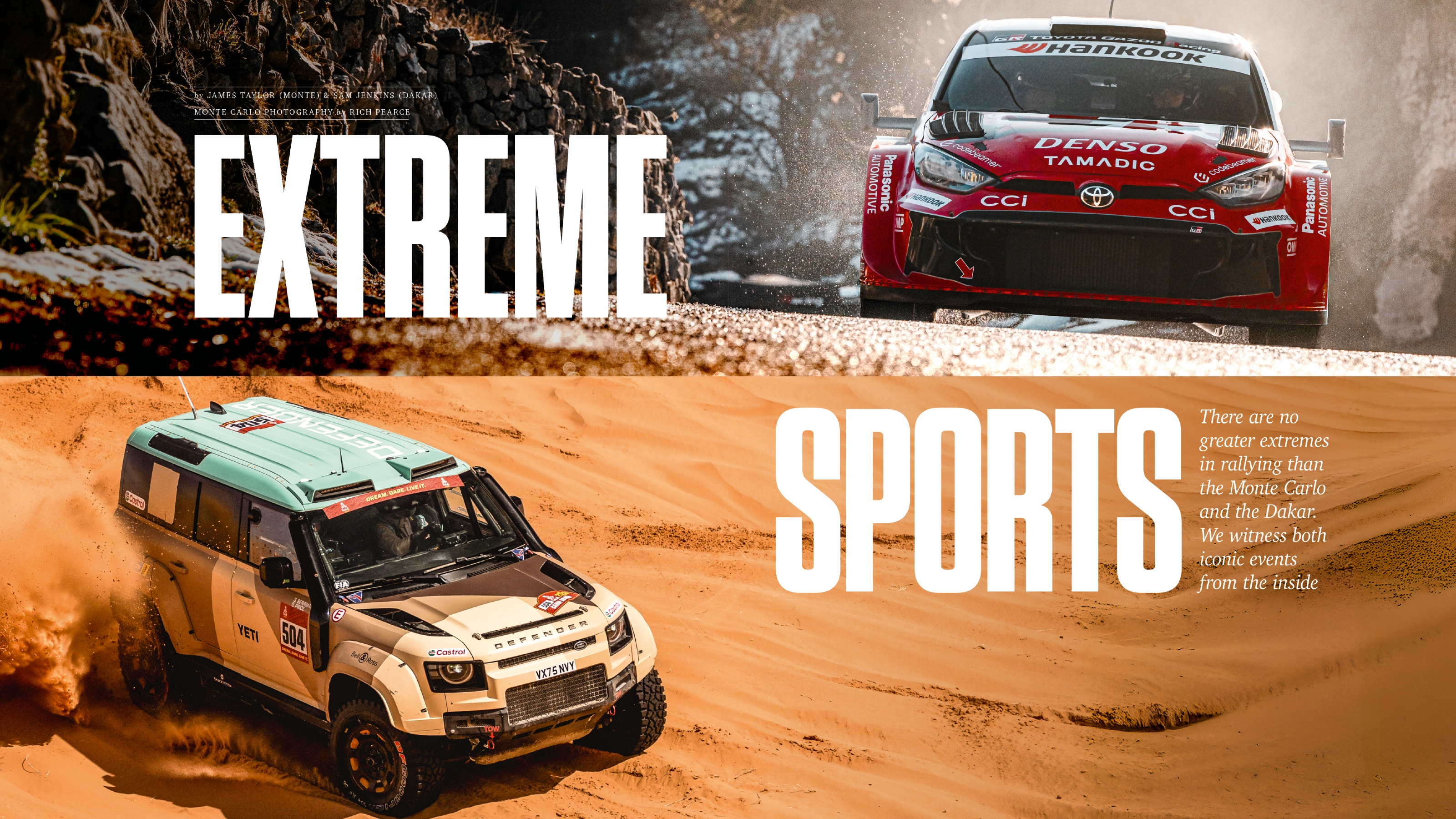 evo Magazine issue 343 – Monte and Dakar