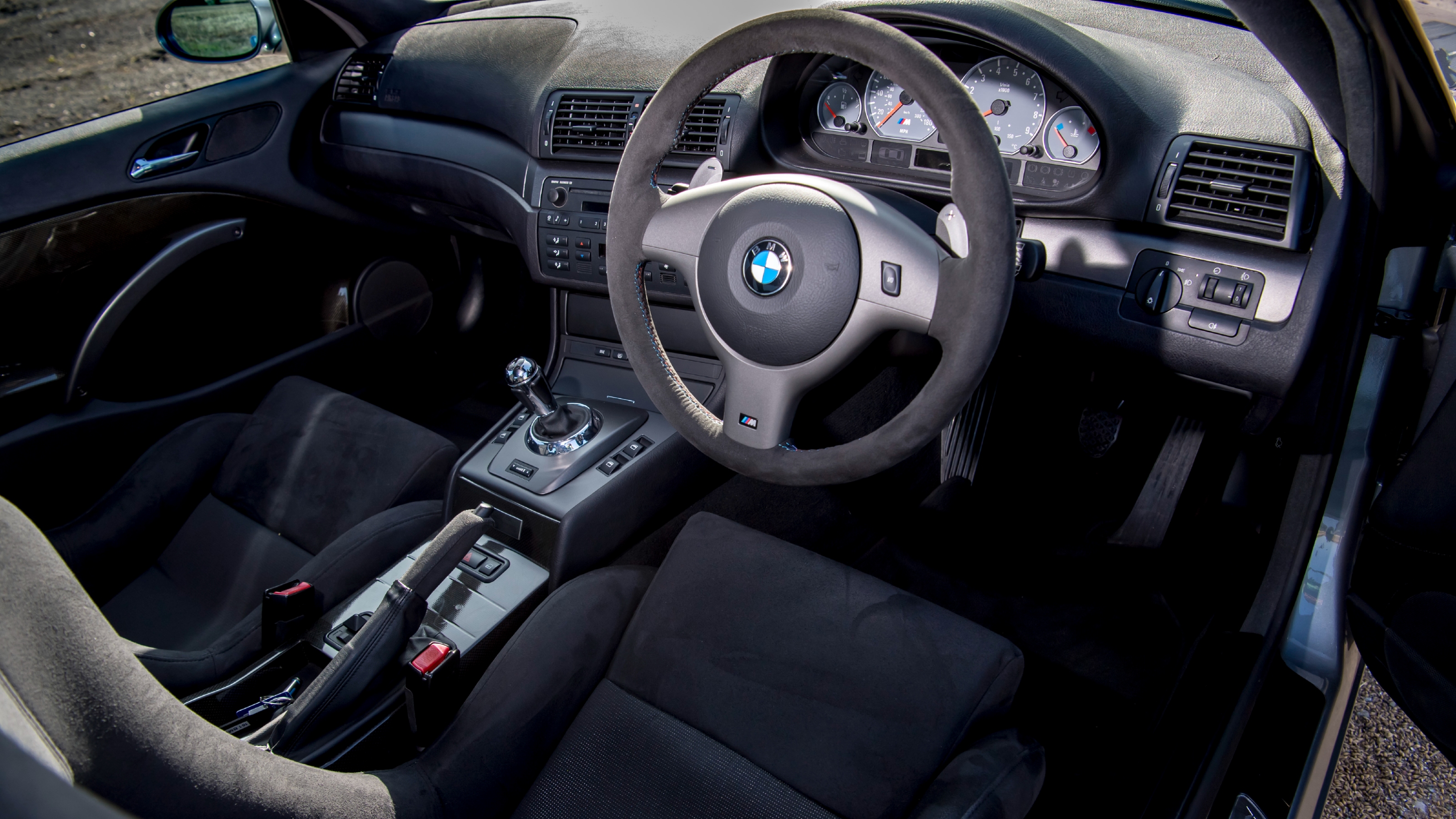 BMW M3 CSL interior