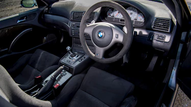 BMW M3 CSL interior