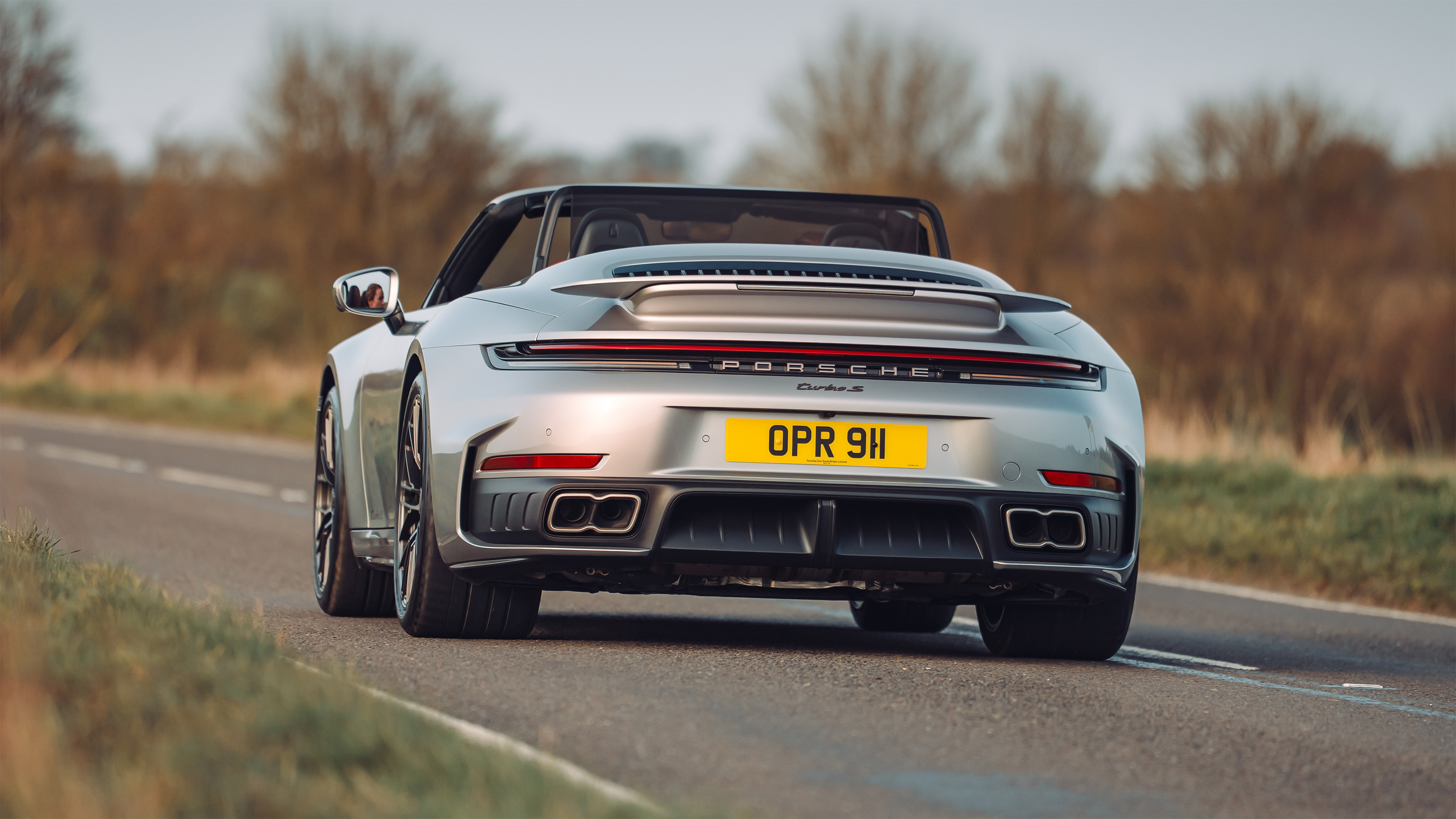 Porsche 911 Turbo S Cabriolet – rear