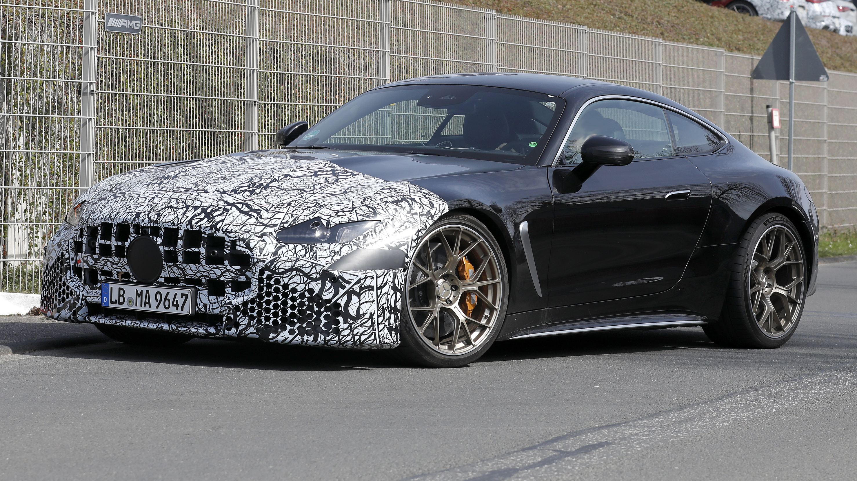 2026 Mercedes AMG GT and SL facelift spied