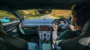 Aston Martin Vantage S interior