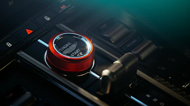Aston Martin Vantage S interior details