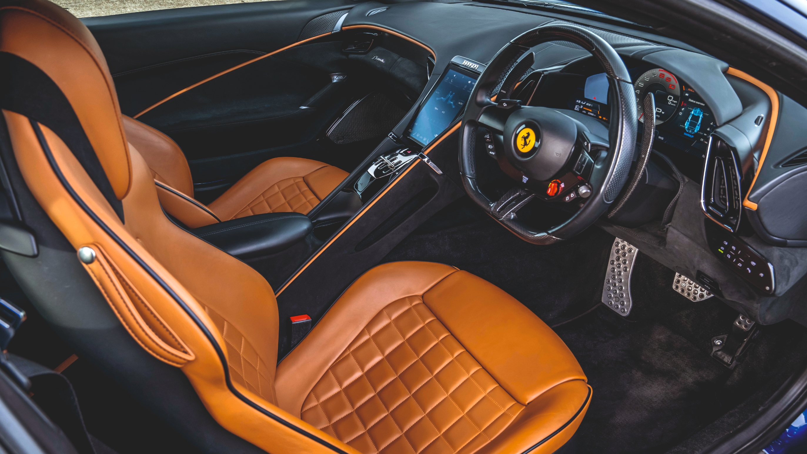 Ferrari Roma interior