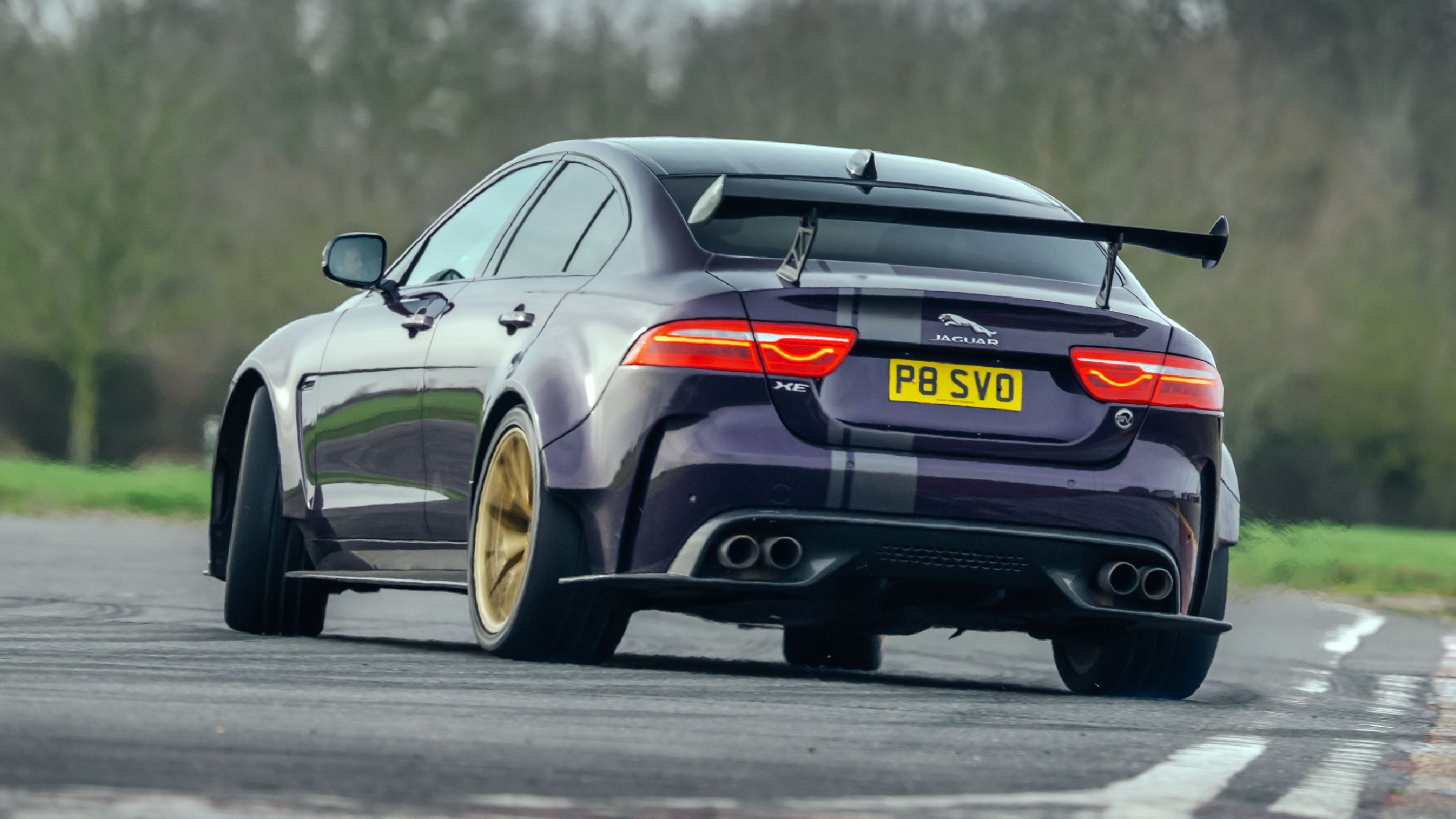 Jaguar XE SV Project 8 rear