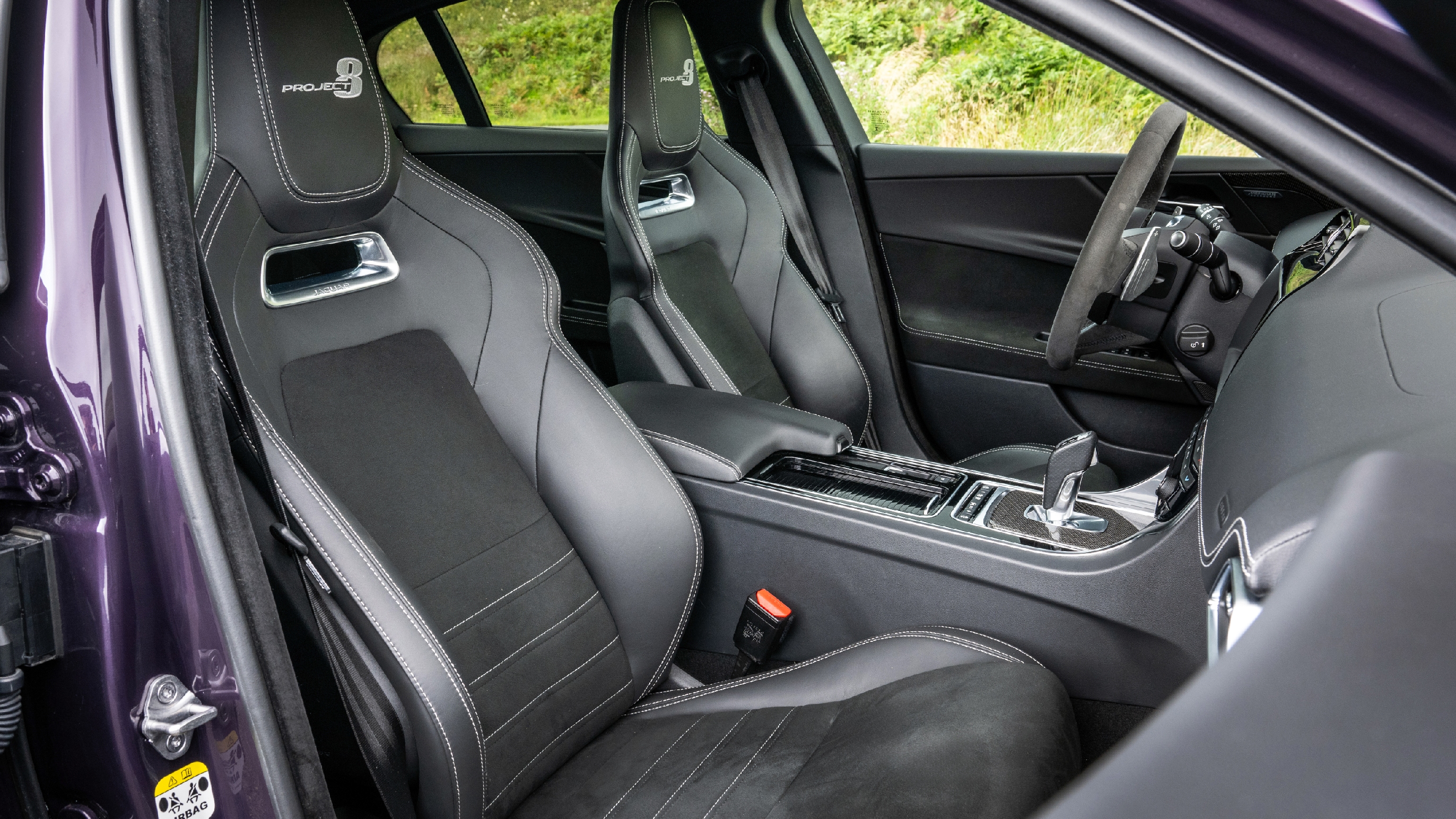 Jaguar XE SV Project 8 interior