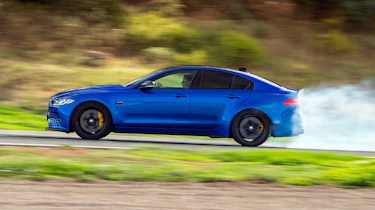 Jaguar XE SV Project 8 side