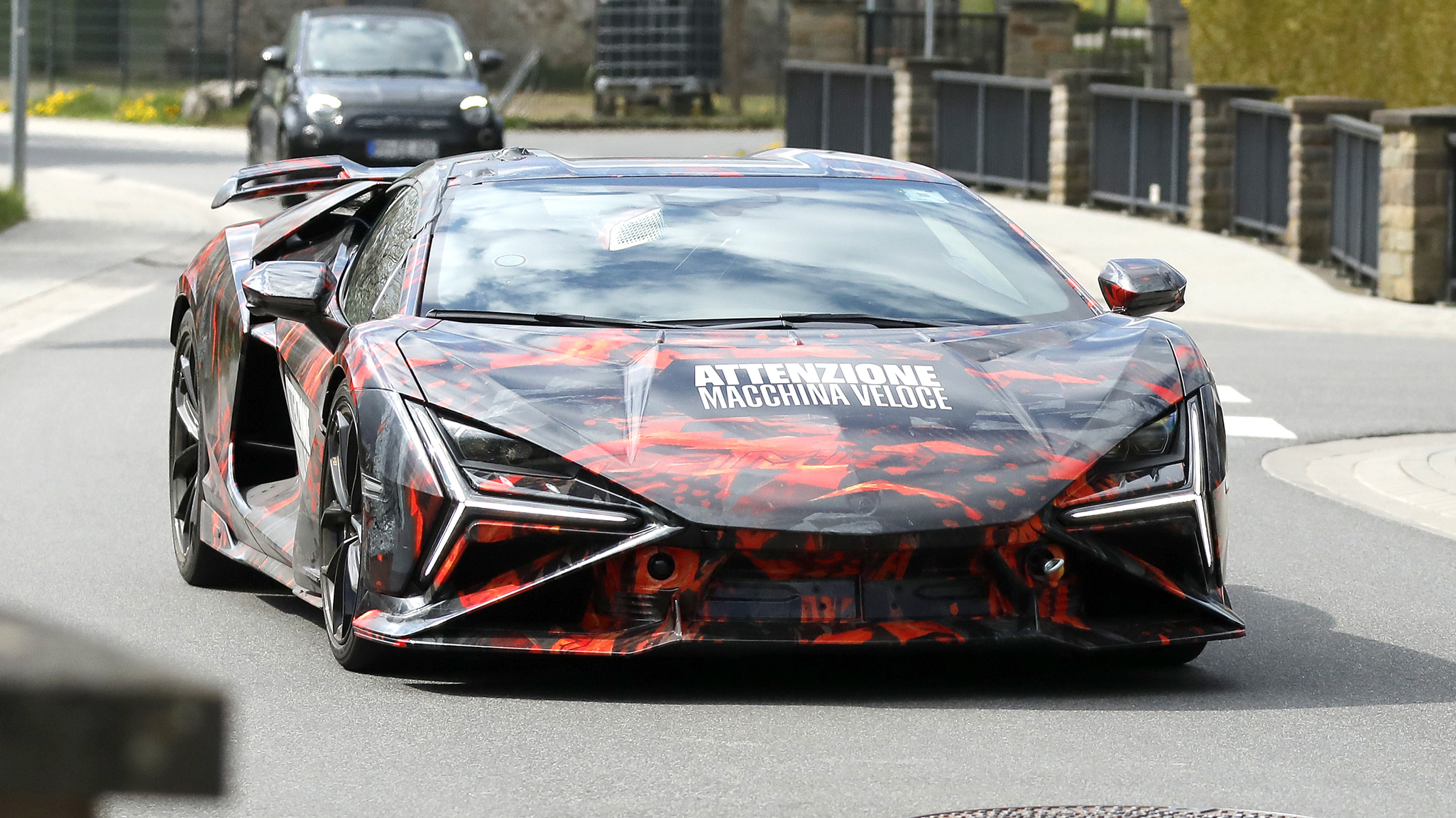 Lamborghini Revuelto SV spies