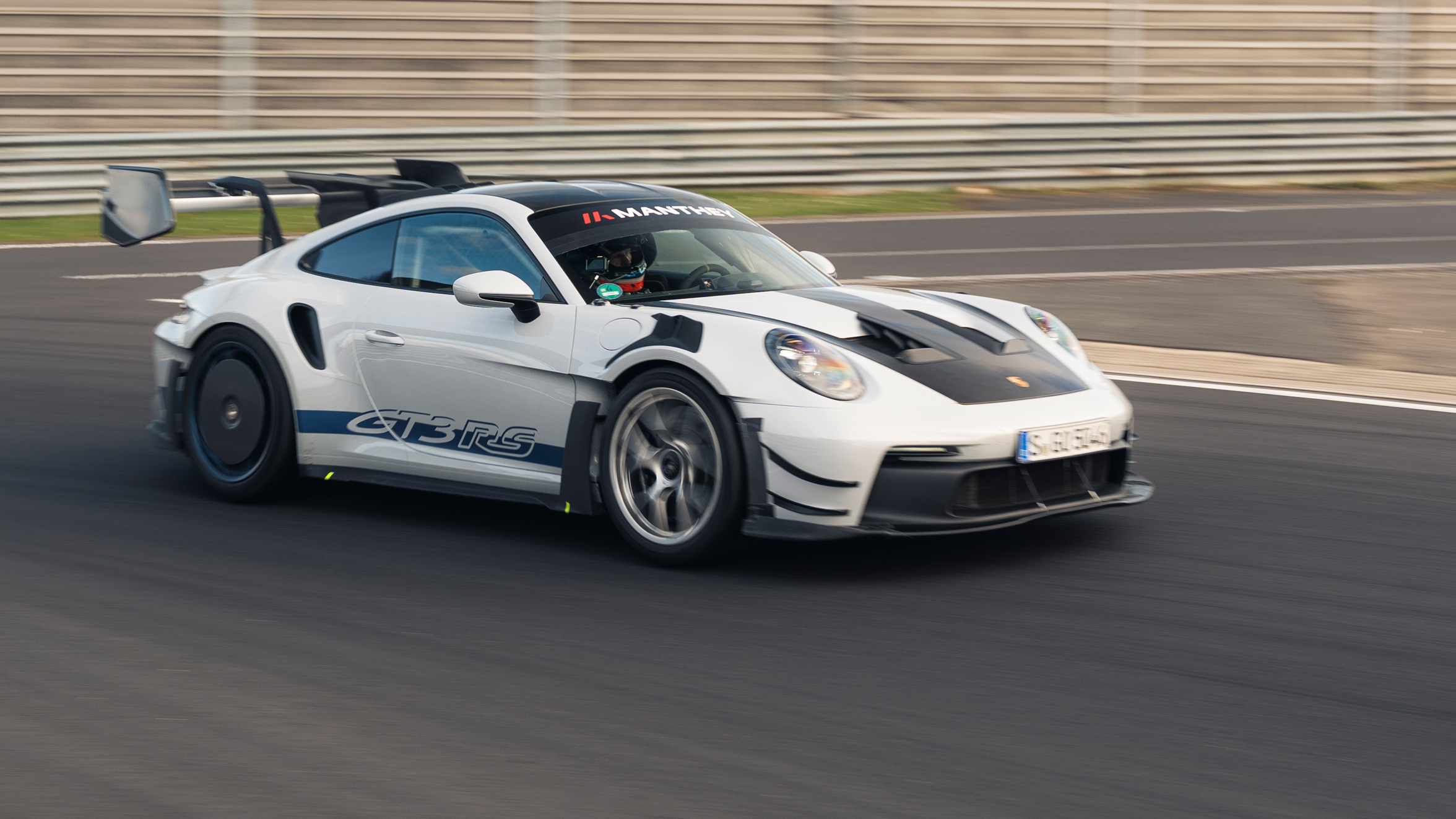Manthey Porsche 911 GT3 RS Nurburgring lap