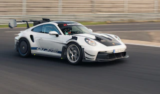 Manthey Porsche 911 GT3 RS Nurburgring lap