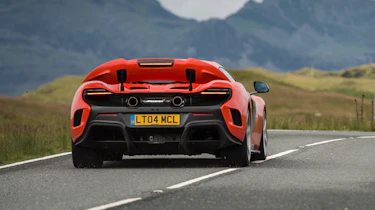 McLaren 675LT rear