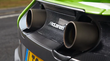 McLaren 675LT exhaust