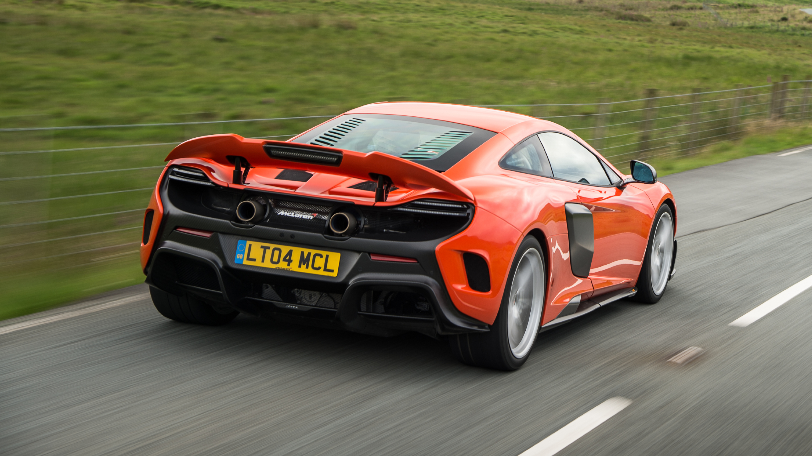 McLaren 675LT rear