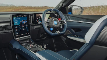 Alpine A390 interior