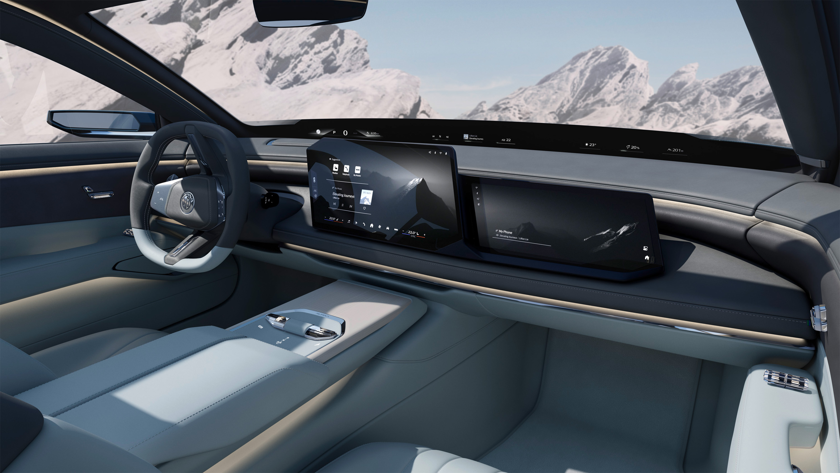 BMW Vision Alpina – interior