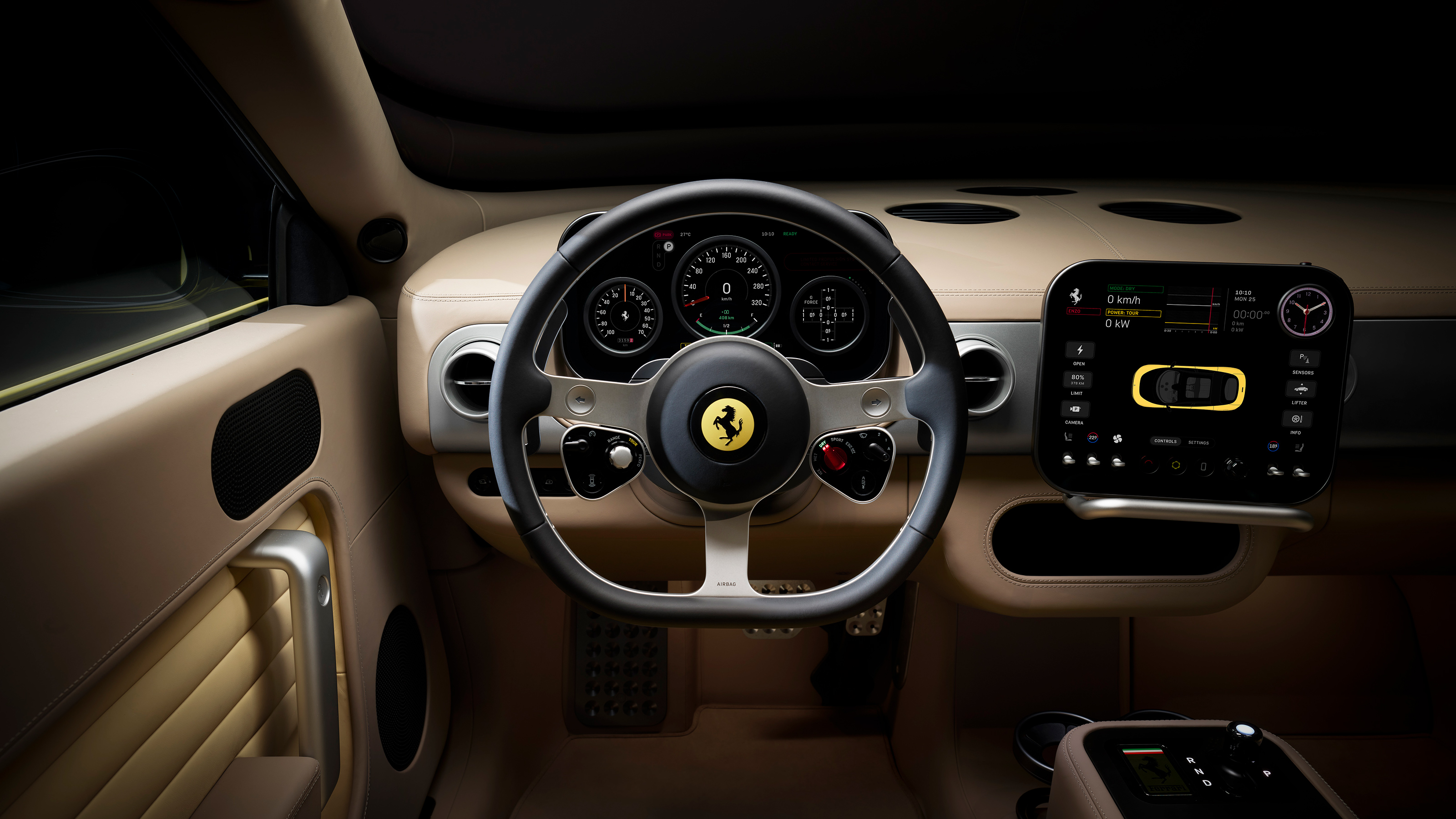 Ferrari Luce official interior