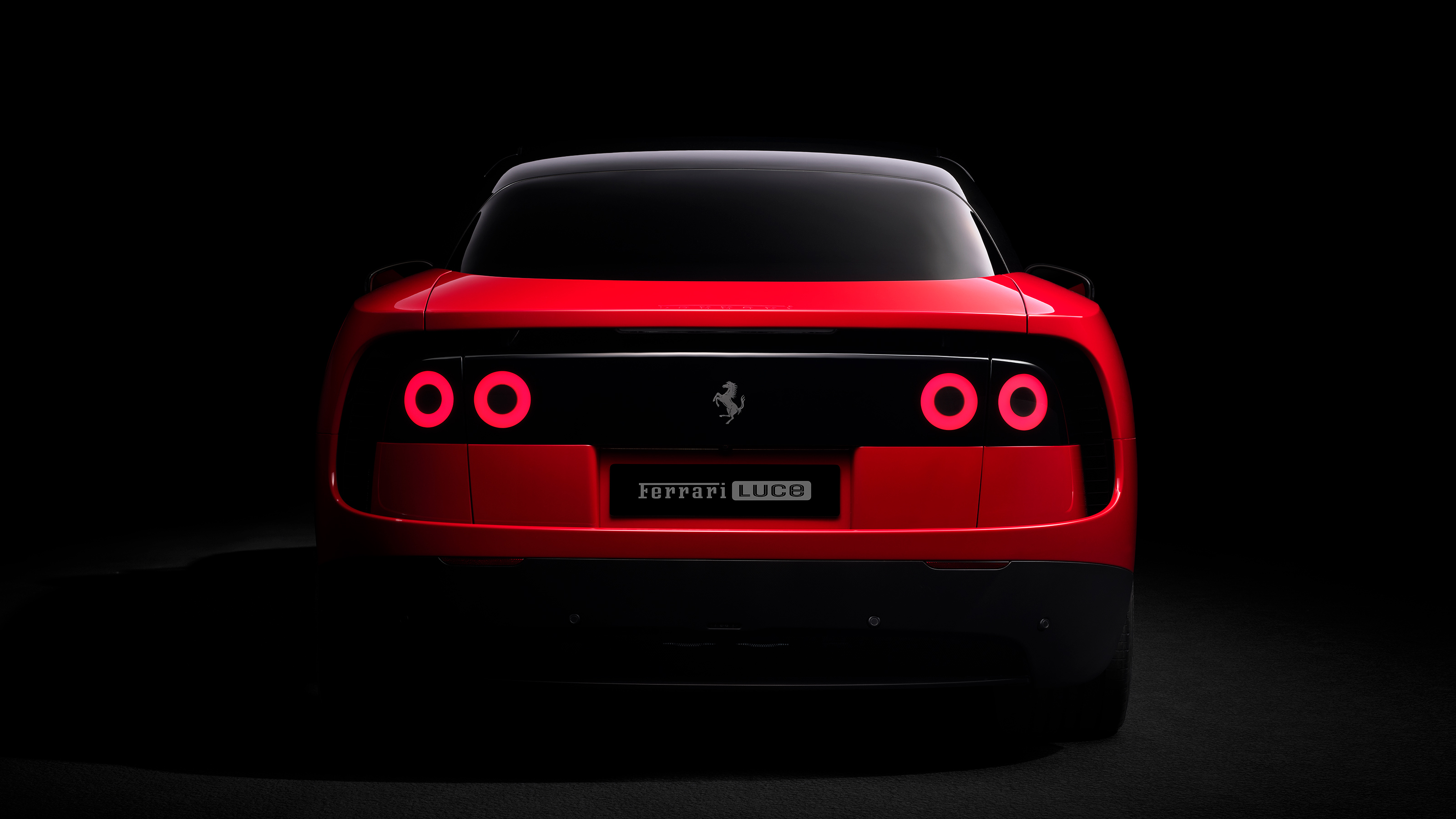 Ferrari Luce official red rear